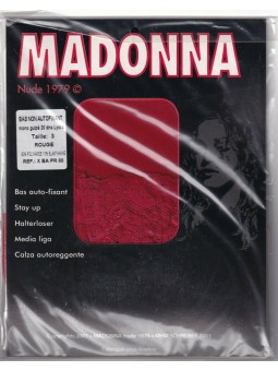 Bas CERVIN rouge MADONNA